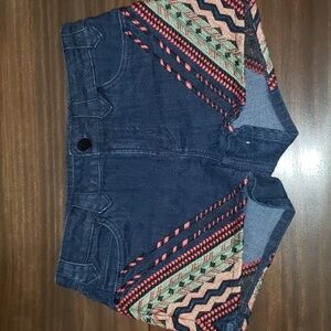 BDG, URBAN OUTFITTERS, WOMEN's DENIM CHEEKY SHORT SHORTS